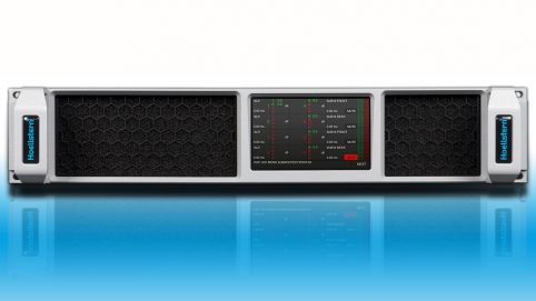 Hoellstern 4-channel DSP audio amplifier with TFT display